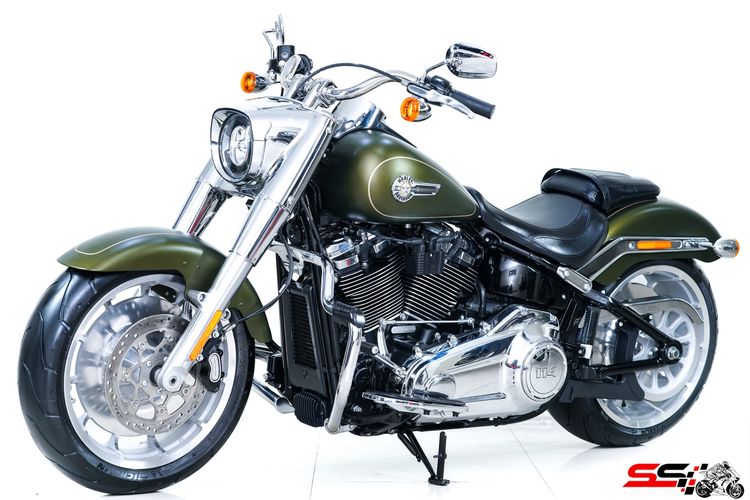 HARLEY DAVIDSON SOFTAIL FAT BOY114 Deadwood Green ปี2023 มือเดียว วิ่งแค่ 6,500km ไมล์แท้ ฟรีดาวน์ ออกรถไม่ต้องใช้เงิน รูปที่ 3