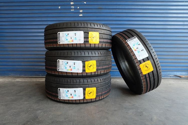 🌼 ยางใหม่ Continental รุ่น MaxContact MC7 ขนาด 225 50R18 ปี25 