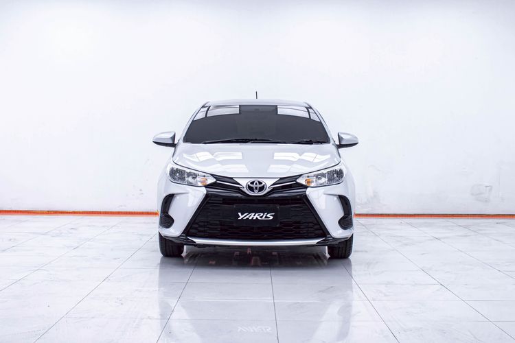 Toyota Yaris 2021 1.2 Entry Sedan เบนซิน ไม่ติดแก๊ส เกียร์อัตโนมัติ เทา รูปที่ 4