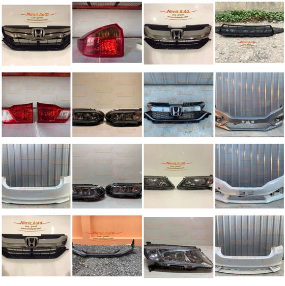 🔥 อะไหล่ Honda City GM6 ของแท้ศูนย์ ราคาดี พร้อมส่งทั่วไทย กันชนหน้า ไฟหน้า ไฟท้าย ประตู จาก NIMIT AUTO