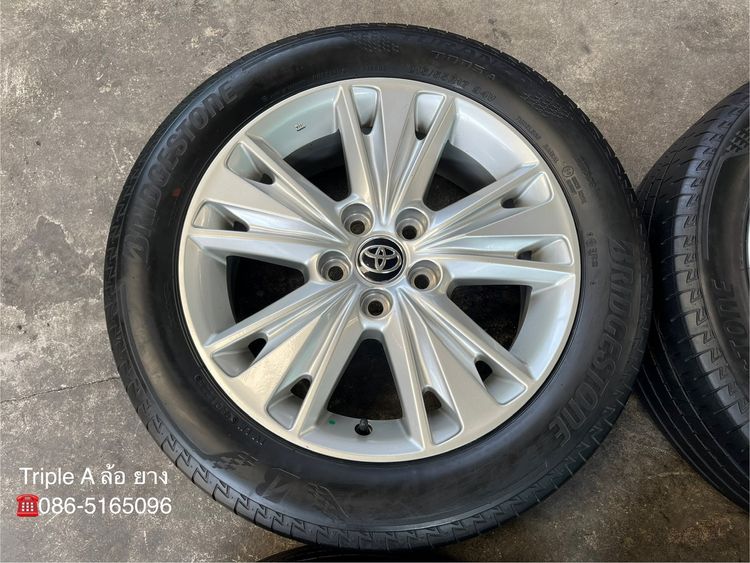 ✨ล้อแม็ก 5รู114✨Toyota INNOVA ขอบ 17 พร้อมยาง 215-55-17 Bridgestone🌟ปี 23🌟 รูปที่ 4