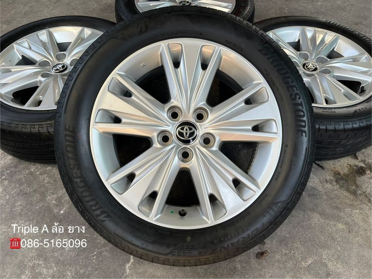 ✨ล้อแม็ก 5รู114✨Toyota INNOVA ขอบ 17 พร้อมยาง 215-55-17 Bridgestone🌟ปี 23🌟 รูปที่ 2