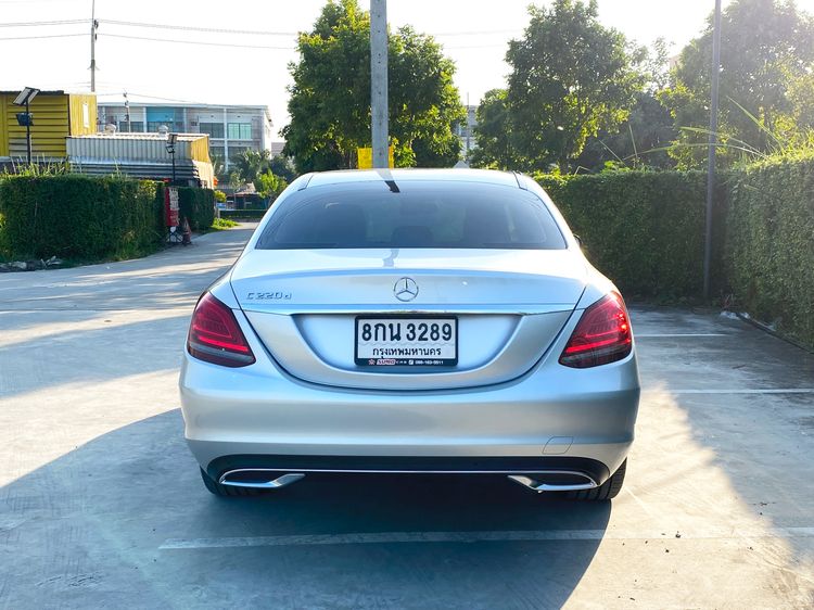 Mercedes-Benz C-Class 2019 C220 Sedan ดีเซล ไม่ติดแก๊ส เกียร์อัตโนมัติ บรอนซ์เงิน รูปที่ 3