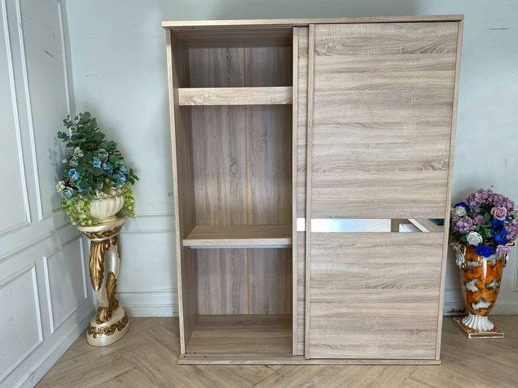 ตู้เสื้อผ้าไม้ บานสไลด์ ยี่ห้อ KONCEPT รูปที่ 3