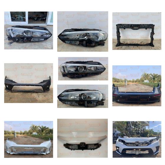 🔥 อะไหล่ Honda Civic FE ของแท้ศูนย์ ราคาดี พร้อมส่งทั่วไทย กันชนหน้า ไฟหน้า ไฟท้าย ประตู จาก NIMIT AUTO "