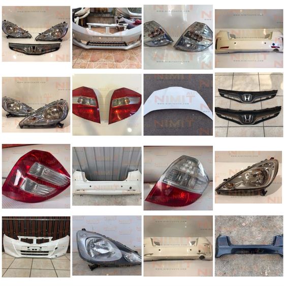 🔥 อะไหล่ Honda Jazz GE ของแท้ศูนย์ ราคาดี พร้อมส่งทั่วไทย กันชนหน้า ไฟหน้า ไฟท้าย ประตู จาก NIMIT AUTO "