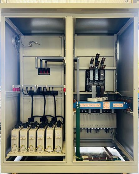 ขายตู้ Mdb Main air circuit breaker Mitsubishi 1600A breaker ย่อย Mitsubishi 5 ตัว Capbank 6x50kvar Pipat Mobile 098-2641749 รูปที่ 4