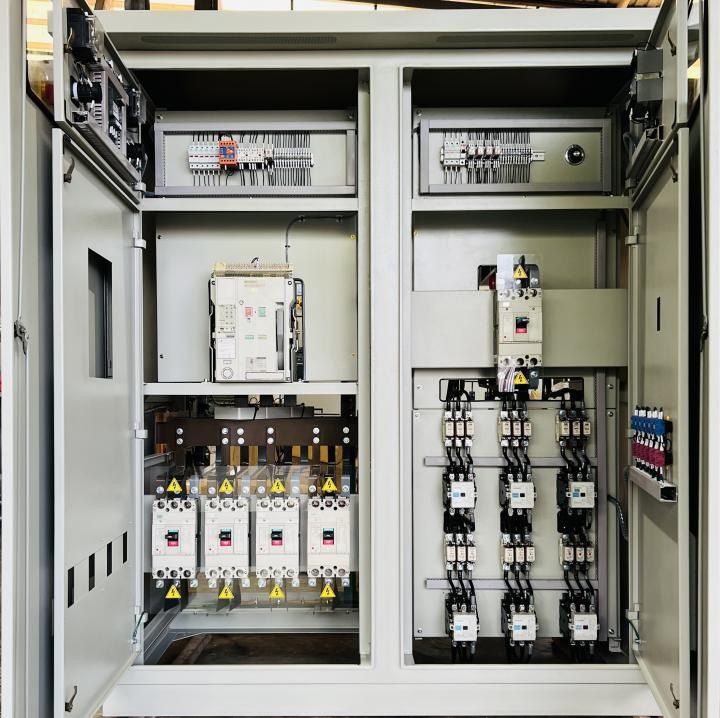 ขายตู้ Mdb Main air circuit breaker Mitsubishi 1600A breaker ย่อย Mitsubishi 5 ตัว Capbank 6x50kvar Pipat Mobile 098-2641749 รูปที่ 3