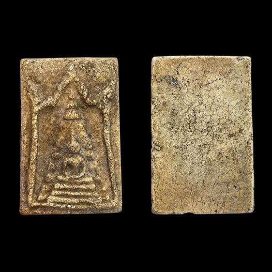 พระสมเด็จวัดระฆังพิมพ์เจดีย์แหวกม่าน เนื้อเก่าเก่า