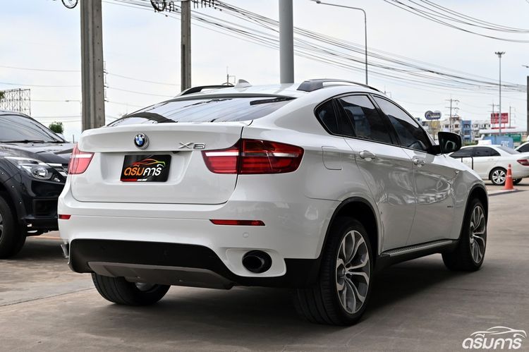 BMW X6 2014 3.0 xDrive30d 4WD Utility-car ดีเซล ไม่ติดแก๊ส เกียร์อัตโนมัติ ขาว รูปที่ 3