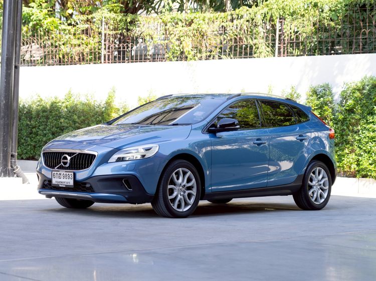 Volvo V40 2016 2.0 Utility-car เบนซิน ไม่ติดแก๊ส เกียร์อัตโนมัติ ฟ้า รูปที่ 3