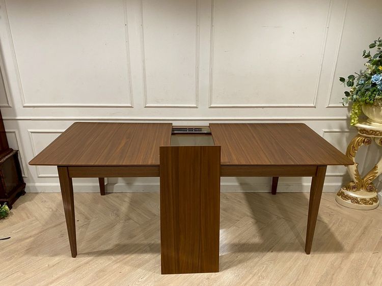 โต๊ะไม้ 6 ที่นั่ง สีน้ำตาล รูปที่ 4