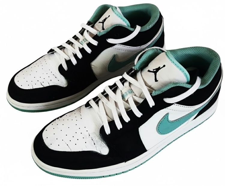 Nike Air Jordan Low Island Green Sepatu Second รูปที่ 3