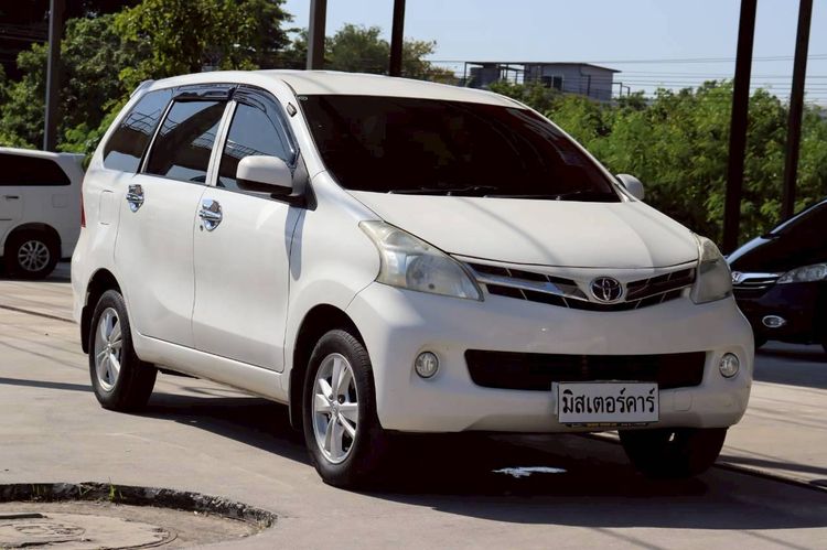 Toyota Avanza 2013 1.5 G Sedan เบนซิน เกียร์อัตโนมัติ ขาว รูปที่ 4