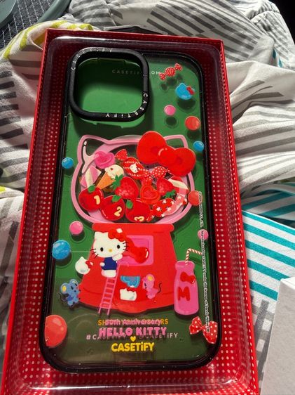CASETiFY Hello Kitty 50th Anniversary - Candy Machine Case iphone 16 promax แท้ รูปที่ 3