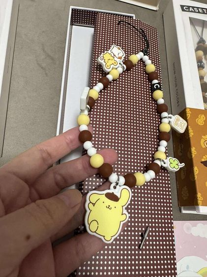 สายคล้องโทรศัพท์ Casetify Phone Charms Pompompurin รูปที่ 3