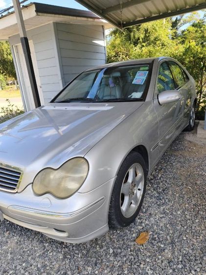 Mercedes-Benz C-Class 2006 C200 Sedan เบนซิน ไม่ติดแก๊ส เกียร์ธรรมดา บรอนซ์เงิน รูปที่ 4