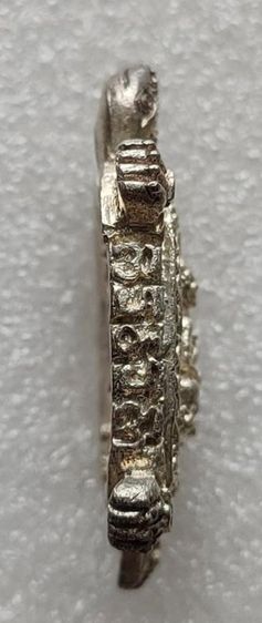 เหรียญเต่าหล่อ (เนื้อเงิน) หลวงปู่หลิว วัดไร่แตงทอง ร.ต.ท ปี2537 รูปที่ 3