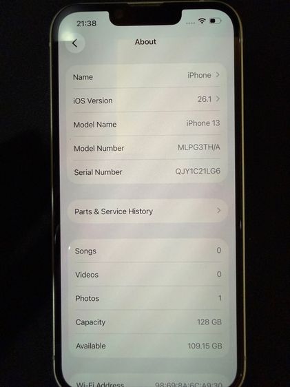 iPhone 13 128GB รูปที่ 4