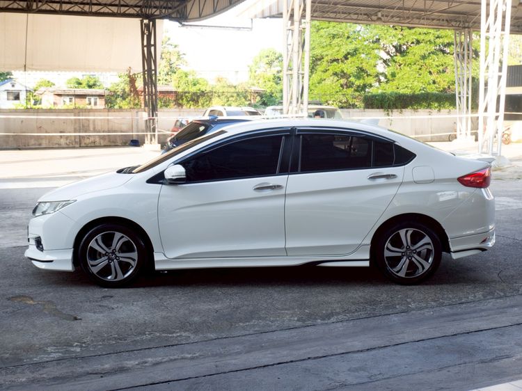 Honda City 2015 1.5 Sv i-VTEC Sedan เบนซิน ไม่ติดแก๊ส เกียร์อัตโนมัติ ขาว รูปที่ 3