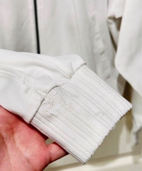 เสื้อวอร์มสีขาว แบรนด์ Addidas รูปที่ 8