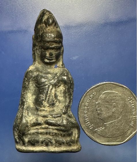 🙏พระหูยาน กรุวัดปืน เนื้อชินแก่ตะกั่ว 🙏พระกลีบบัวพิมพ์สมาธิเนื้อชินตะกั่วหลังจาร ลูกค้า.พระ.นุ่ม วัดนางใน องค์ละ1550 รูปที่ 12