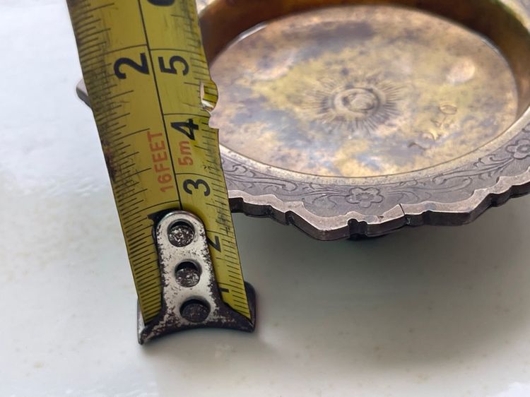 ถาด ตราพระอาทิตย์ แห่งราชินิกุลบุนนาค เก่าโบราณสะสม รูปที่ 11