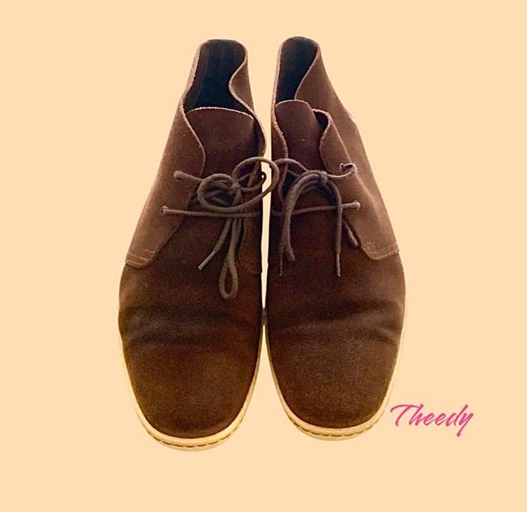 รองเท้าหนังกลับ Fred Perry สีน้ำตาล Made is Potugal สภาพเยี่ยม รูปที่ 5