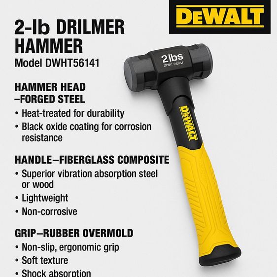 ค้อน Dewalt