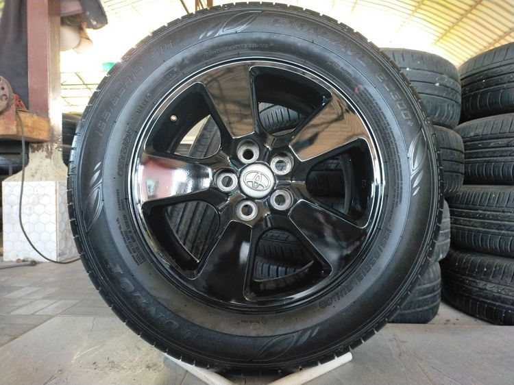 แม็กโตโยต้า ขอบ15 สีอบpowder coat พร้อมยางดันลอป 195 65 15 ปี21 ใส่ altis ได้ทุกรุ่น ยางสวยทุกเส้น รูปที่ 2