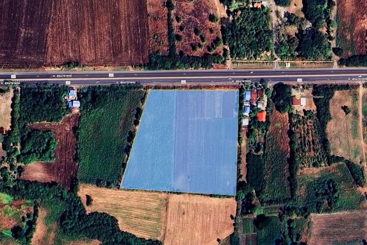 ขายที่ดิน (เจ้าของขายเอง)โฉนด 16-1-45 ติดถนนสุรนารายณ์ ขาเข้า อ.โคกสำโคกสำโรง จ.ลพบุรี ที่ดินอยู่ฝั่งตรงข้ามวัดเขาจรเข้