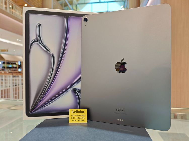 iPad Air6 13 M2 256GB WiFi Batt98 สภาพสวยมาก ครบกล่อง