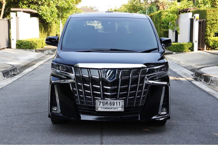 รถ Toyota Alphard 2.5 Hybrid สี ดำ