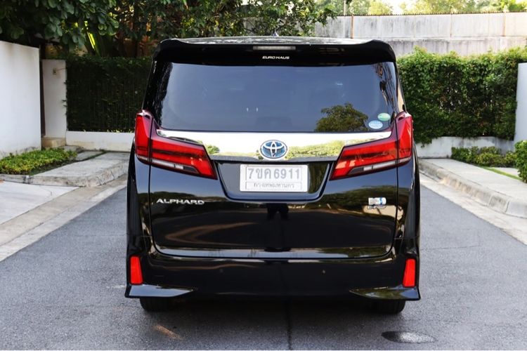 Toyota Alphard 2021 2.5 Hybrid Van ไฮบริด เกียร์อัตโนมัติ ดำ รูปที่ 4