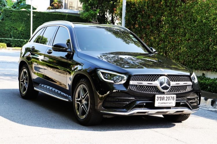 Mercedes-Benz GLC-Class 2022 GLC220d Utility-car ดีเซล เกียร์อัตโนมัติ ดำ รูปที่ 3