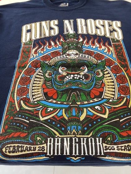 เสื้อทัวร์วง Gun n roses, in Bangkok รูปที่ 2