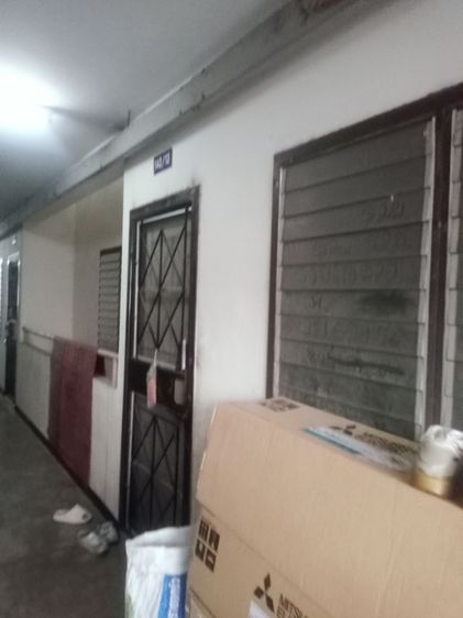 มีบางส่วน ห้องชุด เอื้ออาทร 1นนทบุรี ต.ปากเกร็ด เนื้อที่ 33.58 ตารางเมตร ตึก 12 ชั้น 2 ห้องมุม บันไดหนีไฟ แอร์ 2 มุงลวดเหล็กดัด พร้อมโอน รูปที่ 3