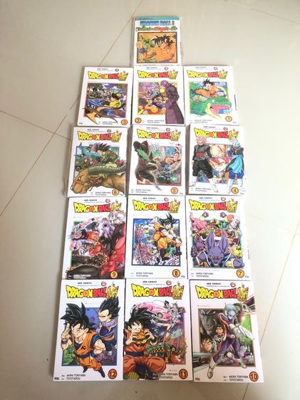 หนังสือการ์ตูน dragon Ball ซุปเปอร์ 1-12 เกิดใหม่ยามูซ่า 1 เล่ม  รวม 13 เล่ม มือสองสภาพดี รูปที่ 2