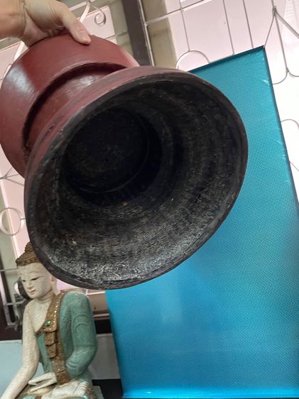 อูปไม้ไผ่สาน งานเก่าจากพม่า รูปที่ 5