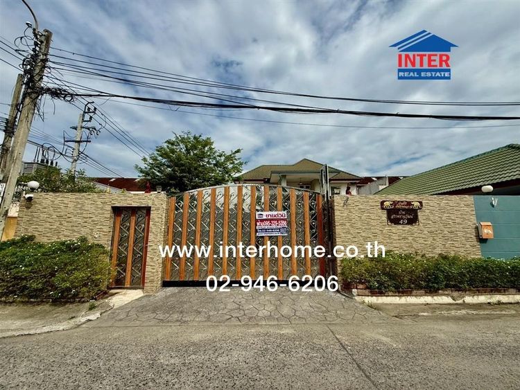 บ้านเดี่ยว 2 ชั้น 192 ตร.ว. บ้านเดี่ยว ซอยอ่อนนุช66 แยก19-2-7 ถนนศรีนครินทร์49 ถนนพัฒนาการ96 เขตประเวศ กรุงเทพมหานคร