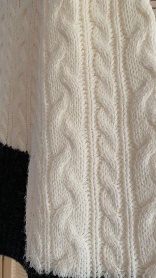 สเวตเตอร์คอกลมถักนิตติ้ง รูปที่ 9