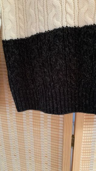 สเวตเตอร์คอกลมถักนิตติ้ง รูปที่ 7