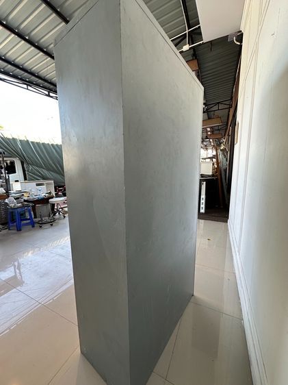 ตู้เหล็ก 2 บานเปิด แบรนด์ LUCKY สีเทา รูปที่ 4