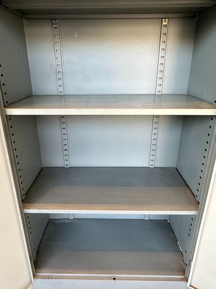 ตู้เหล็ก 2 บานเปิด แบรนด์ LUCKY สีเทา รูปที่ 10