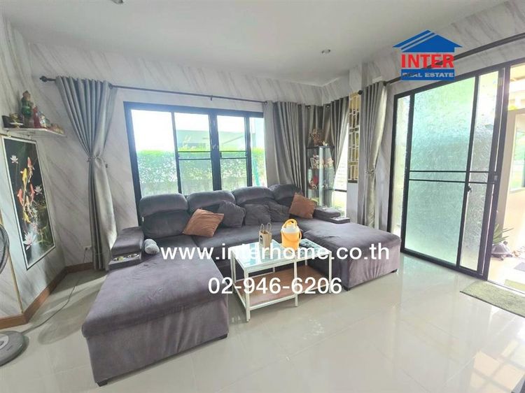 บ้านเดี่ยว 2 ชั้น 73.1 ตร.ว. หมู่บ้านฟ้าปิยรมย์ เลคแกรนด์เด วงแหวน-ลำลูกกาคลอง7 แยกลำลูกกา-บ้านฟ้า ถนนลำลูกกา ถนนนิมิตรใหม่ ลำลูกกา ปทุมธานี รูปที่ 3