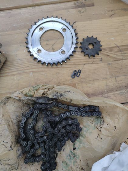 ขายโซ่+สเตอร์ 14-34 ข้อหน้า 428 ใช้ไป 8000 โล รูปที่ 6