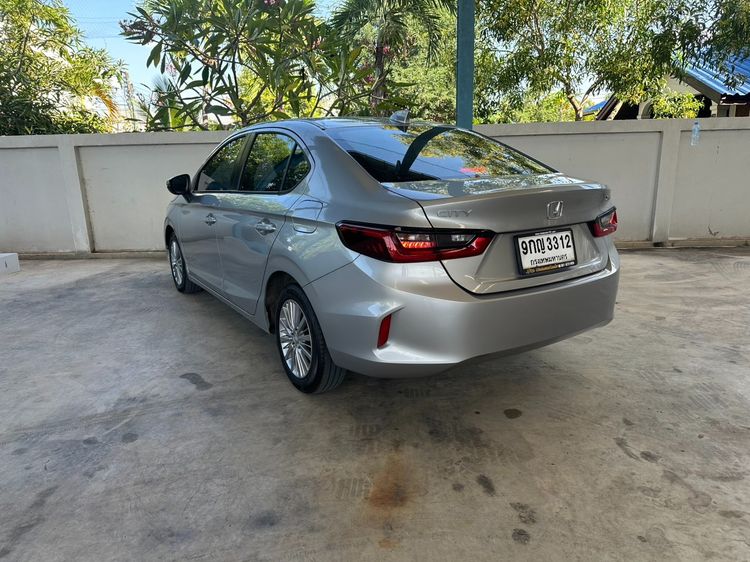 Honda City 2021 1.0 V Sedan เบนซิน ไม่ติดแก๊ส เกียร์อัตโนมัติ บรอนซ์เงิน รูปที่ 4