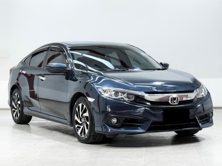 Honda Civic 2018 1.8 EL i-VTEC Sedan เบนซิน เกียร์อัตโนมัติ น้ำเงิน รูปที่ 3