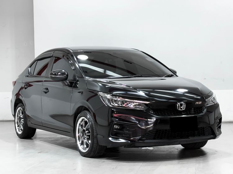 Honda City 2021 1.0 RS Sedan เบนซิน เกียร์อัตโนมัติ ดำ รูปที่ 3