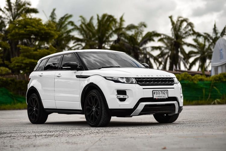 Land Rover Range Rover 2012 2.2 Evoque Sd4 4WD Utility-car ดีเซล ไม่ติดแก๊ส เกียร์อัตโนมัติ ขาว รูปที่ 3